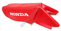 Housse de selle rouge Honda XL600RM